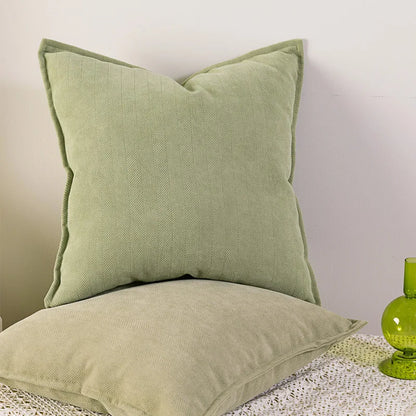 Plush Chenille Pillow Cover - Luxurious and Warm - Halri