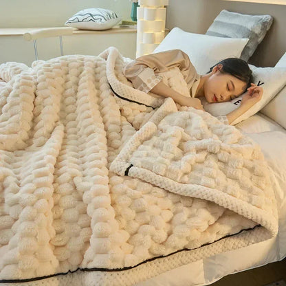 Cozy Plush Fall Throw Blanket - Halri