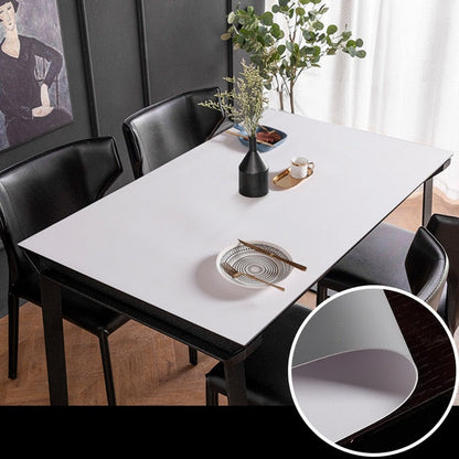 Socle de table imperméable en cuir simple