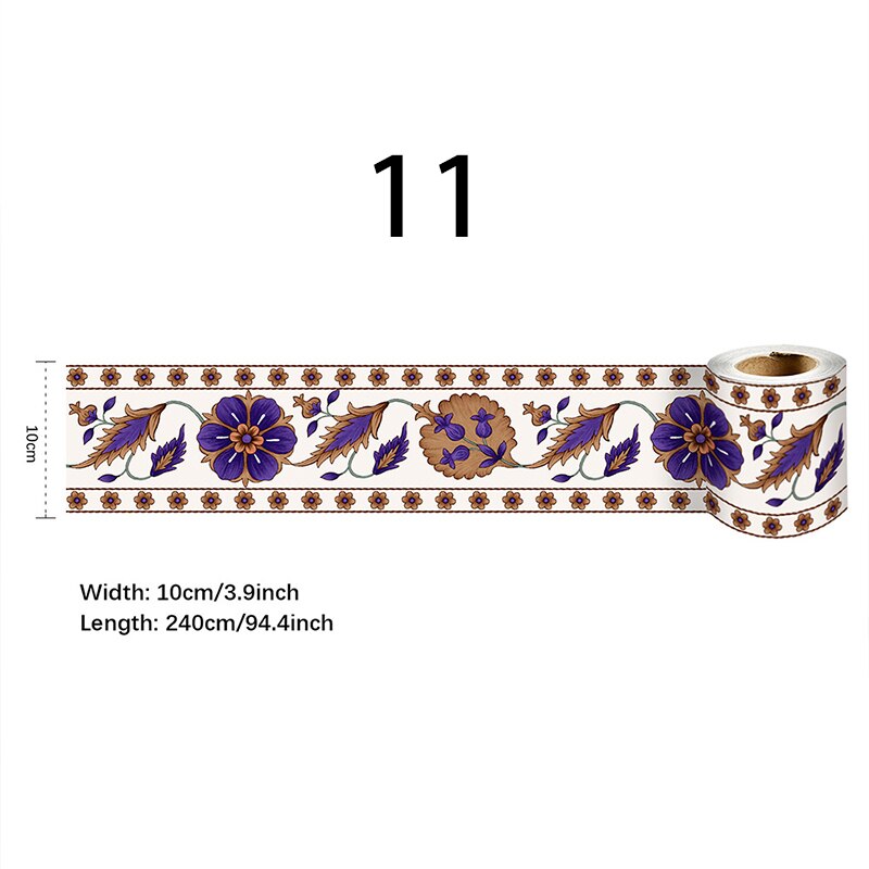 Ruban adhésif mural imperméable à décollement facile