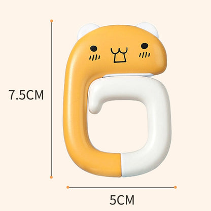 Crochet de bureau amusant en forme d'animal