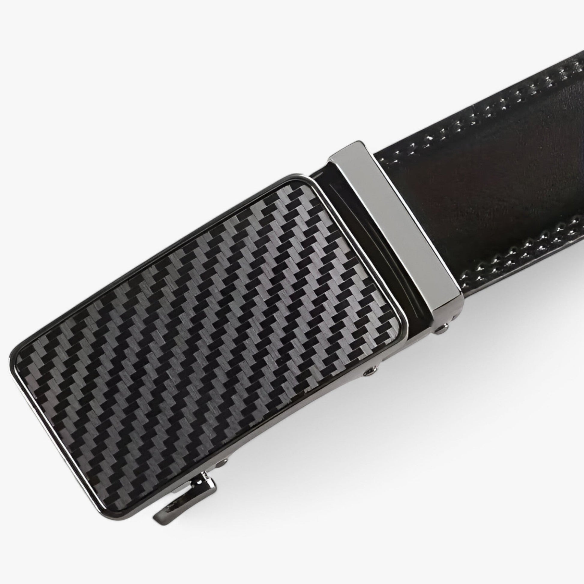 High-Quality Leather Belt with Automatic Loop – Versatile for Casual and Formal Wear-6