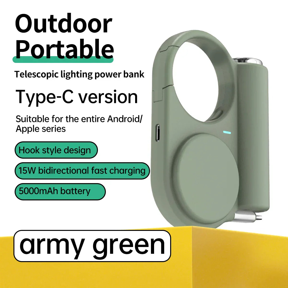 Portable Dual USB Travel Power Bank Charger - Halri