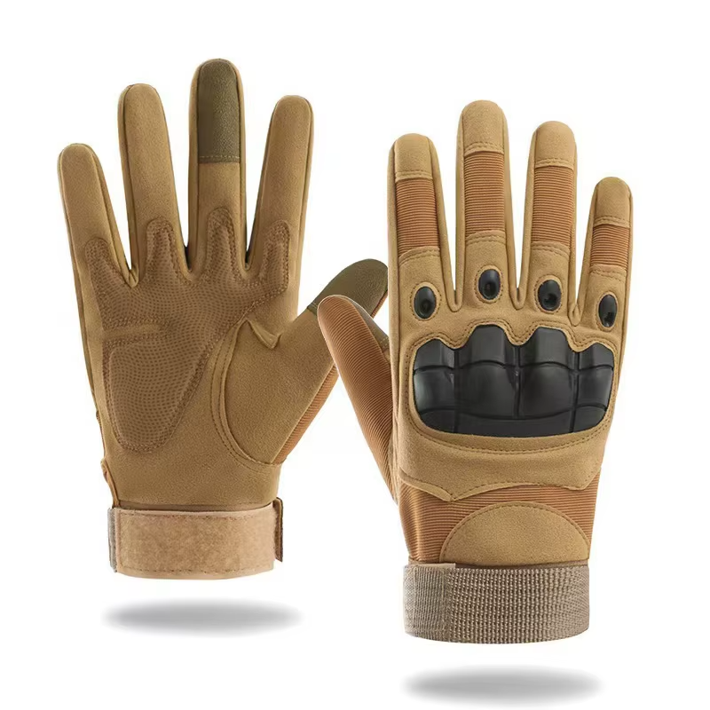 Gants tactiques d'extérieur robustes - Protection renforcée contre les intempéries