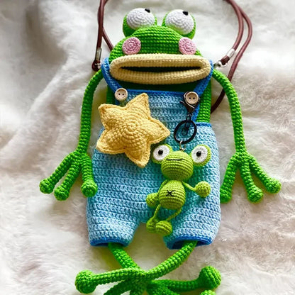 Fun Large Mouth Frog Tote Bag - Halri