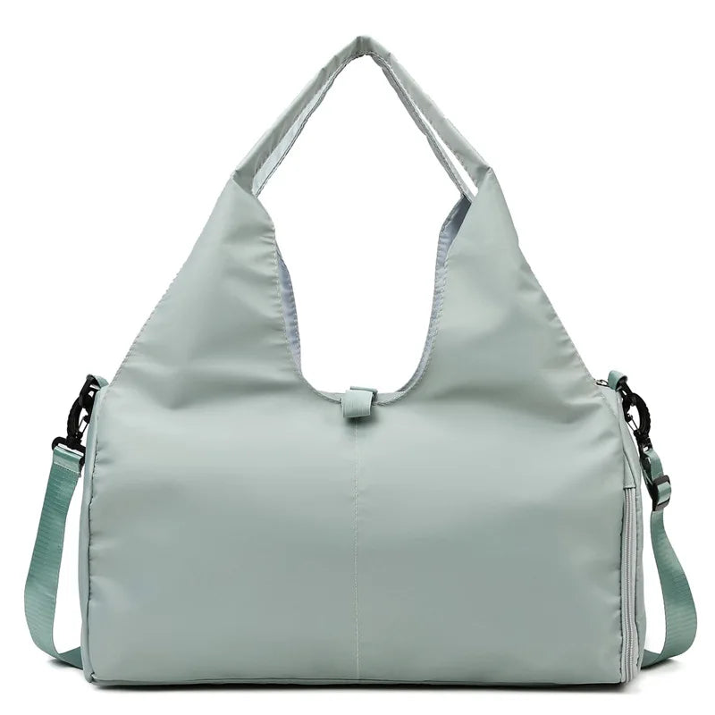 Sac de sport pour femme avec poche pour baskets 