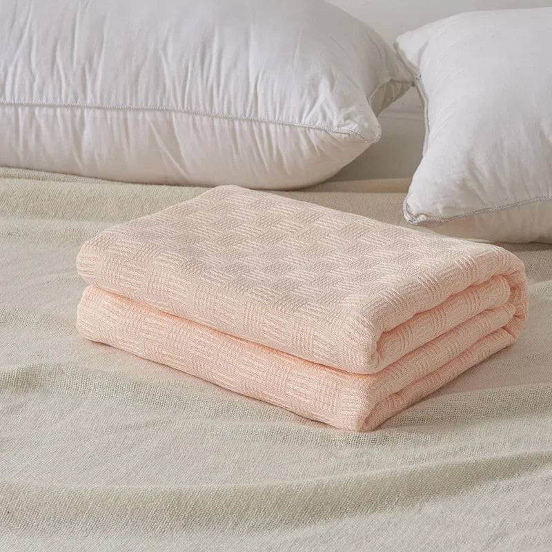 Couverture en coton doux