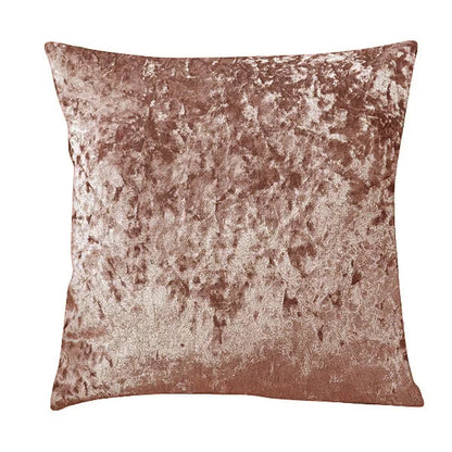 Coussin décoratif en velours peluche pour la maison et le salon