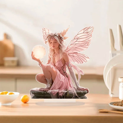 Magnifique figurine d'ange à poser sur une table