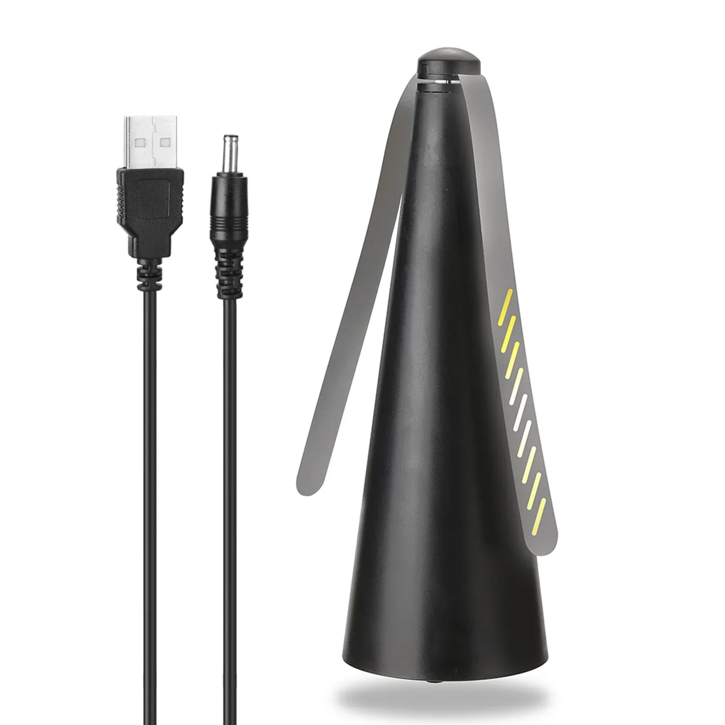 Ventilateur anti-insectes portable d'extérieur avec rotation à 360°