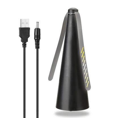 Ventilateur anti-insectes portable d'extérieur avec rotation à 360°