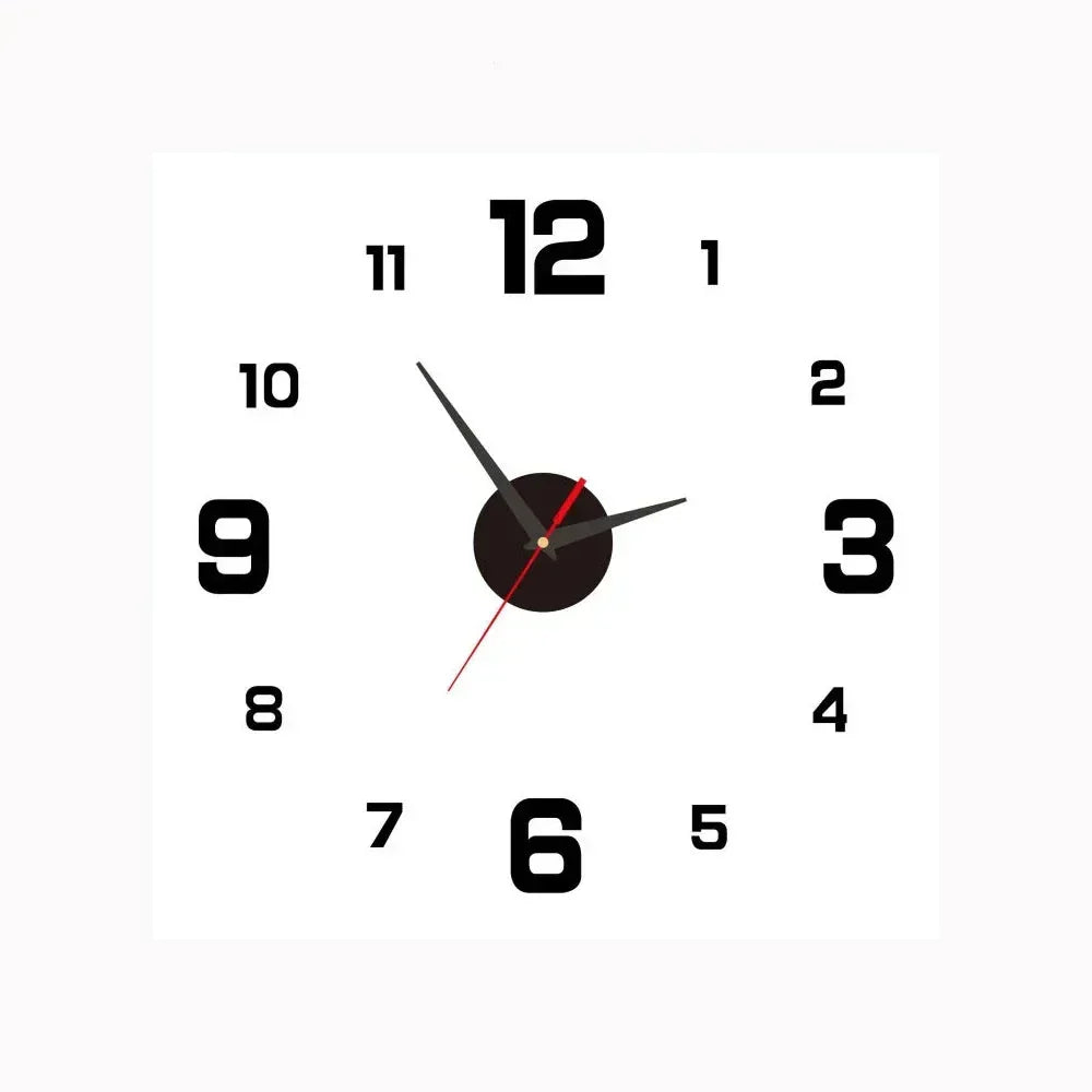 Horloge murale traditionnelle silencieuse