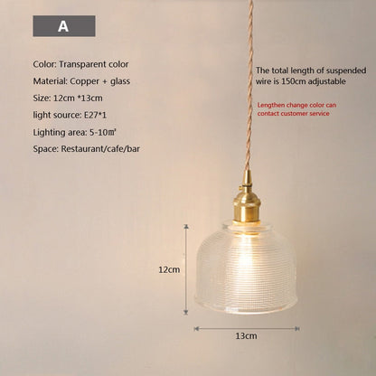 Clear Glass Modern Pendant Light - Halri