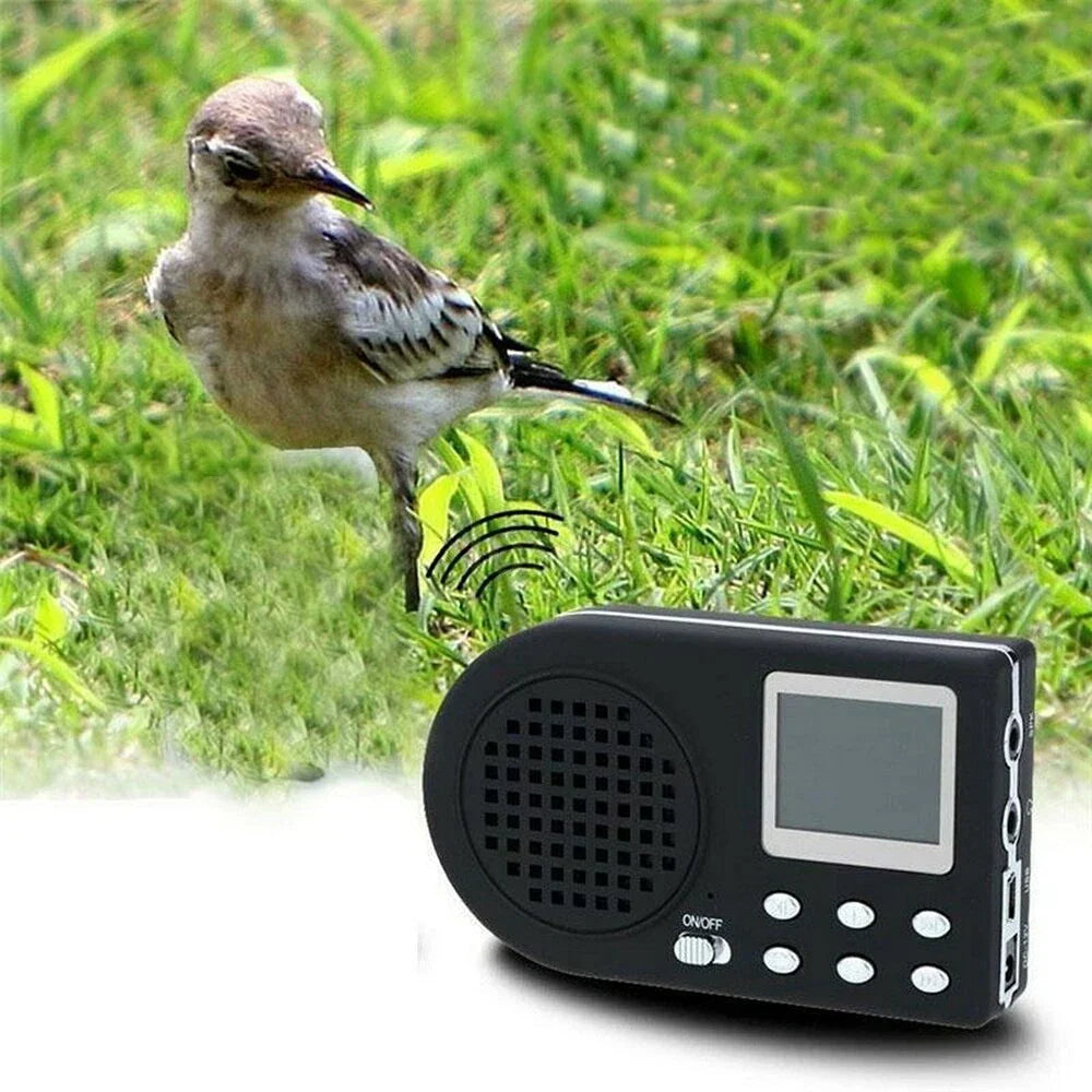 Compact Digital Bird Caller MP3 Player with LCD Screen - Halri