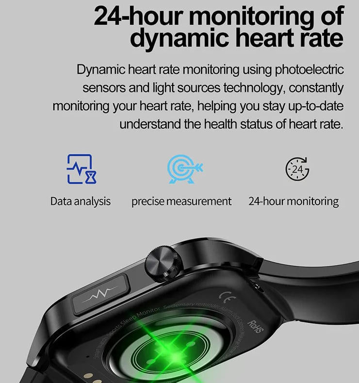 Easy Use Senior Health Monitor Watch