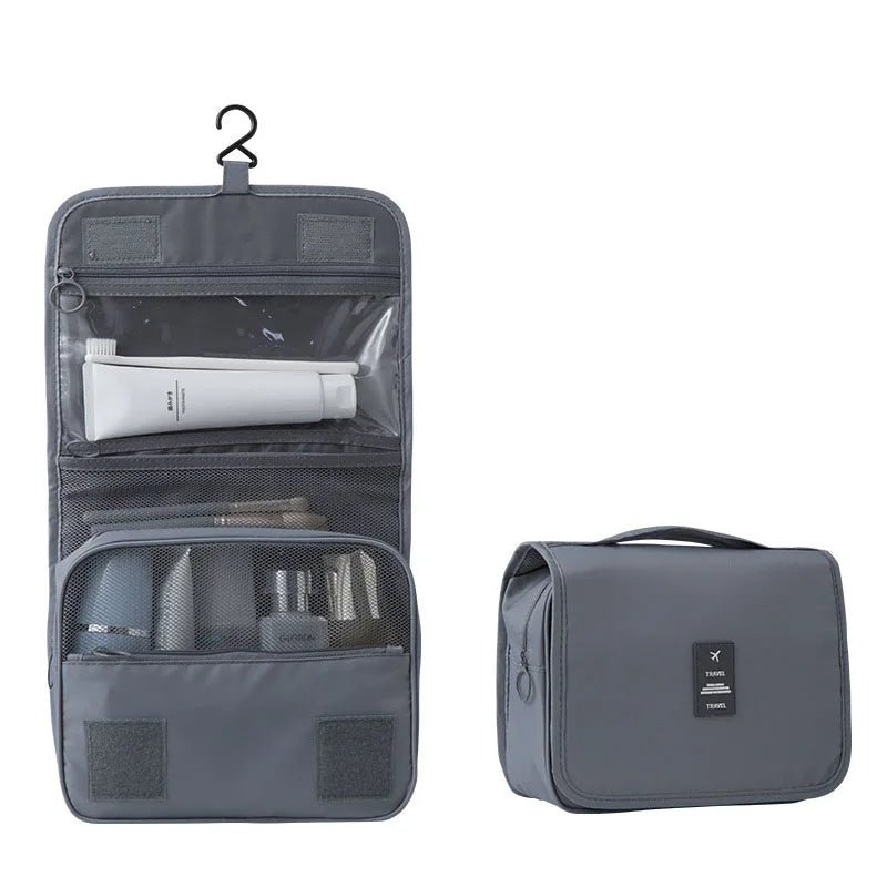Portable Hanging Toiletry Bag with 6 Pockets - Halri