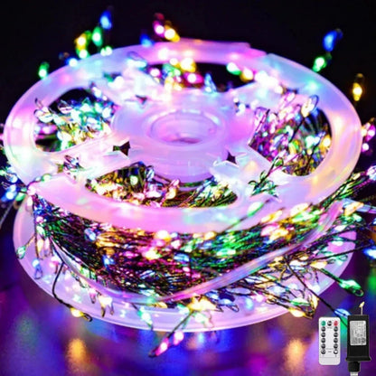 Guirlande lumineuse LED multicolore avec télécommande
