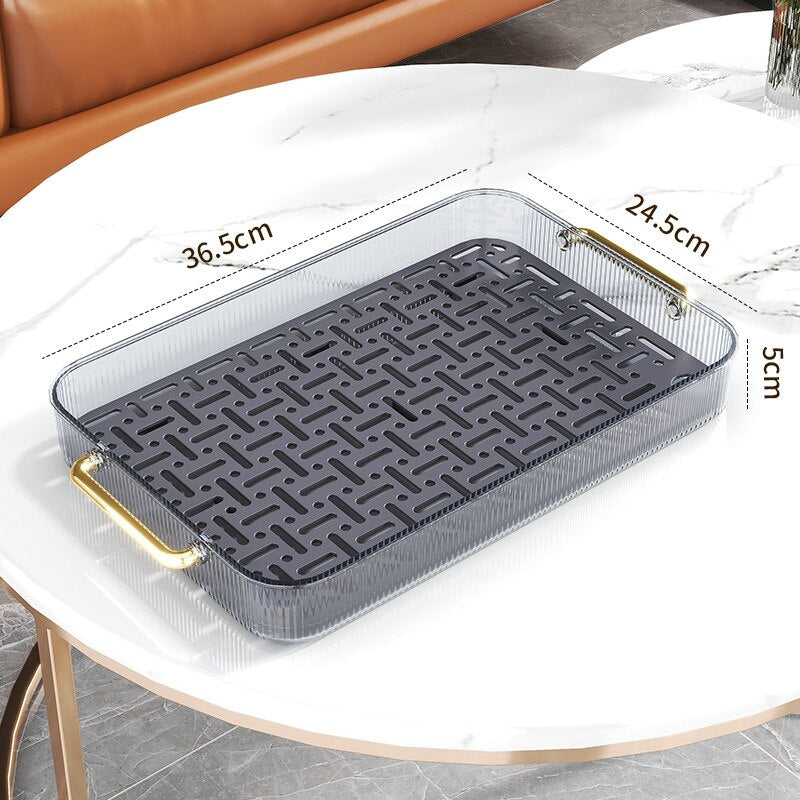 Plateau de service moderne pour égouttoir à vaisselle