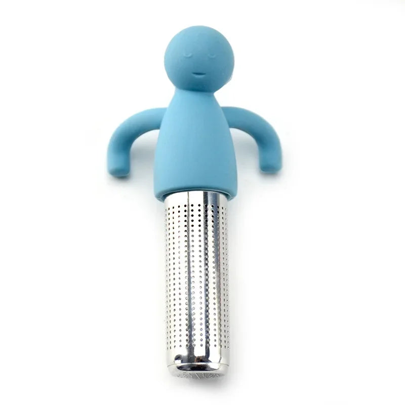 Infuseur à thé en forme de personne calme