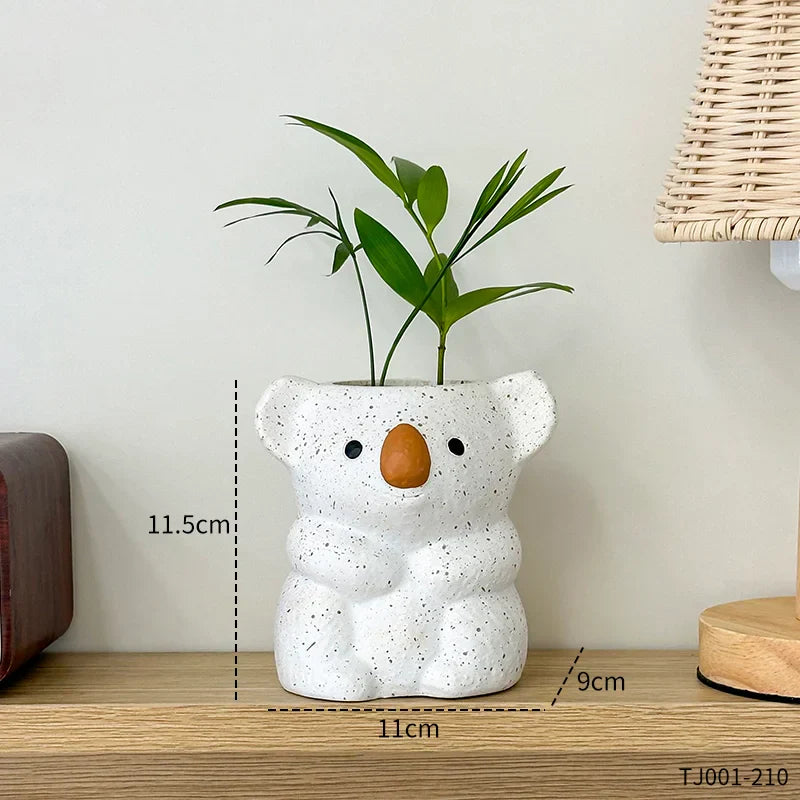 Cute Koala Mini Planter Pot for Succulents - Halri