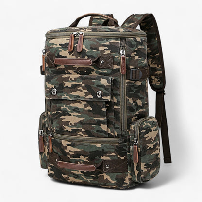 Sac à dos de randonnée classique en toile