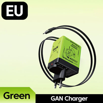 Chargeur portable rétractable rapide de 120 W