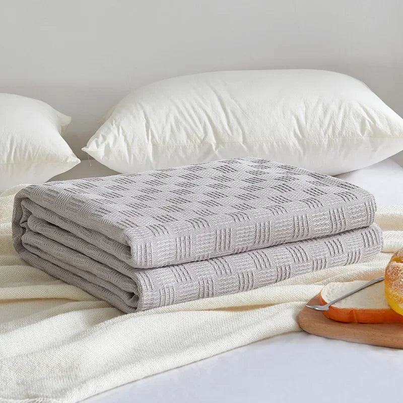 Couverture en coton doux