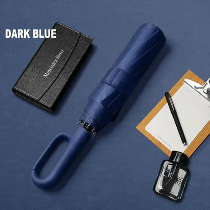 Parapluie compact imperméable et coupe-vent avec protection UV