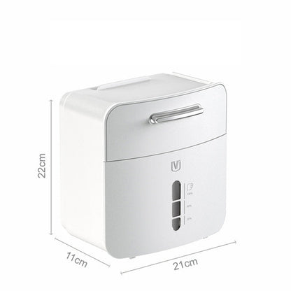 Porte-papier toilette gain de place