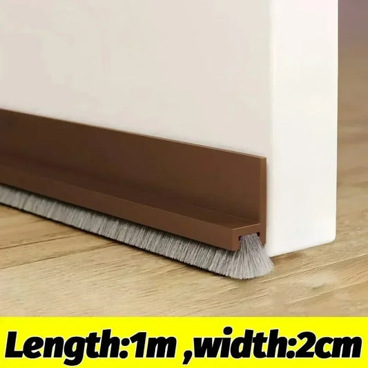 Weatherproof Door Draft Stopper Seal Strip 1m - Halri
