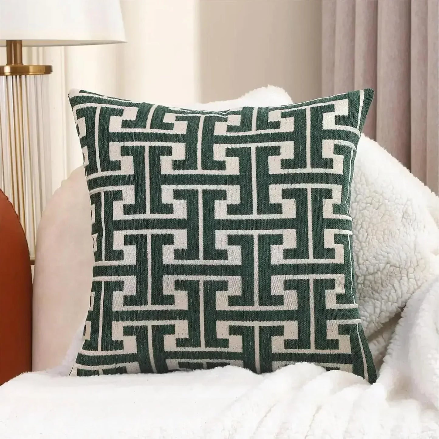 Housse de coussin décorative pour la décoration intérieure