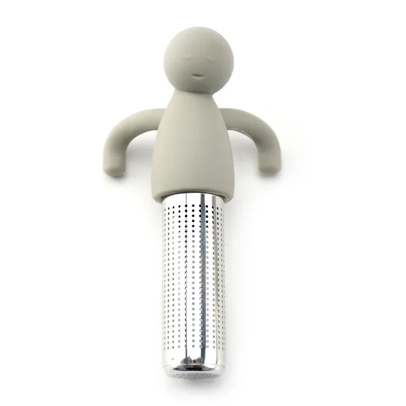 Infuseur à thé en forme de personne calme