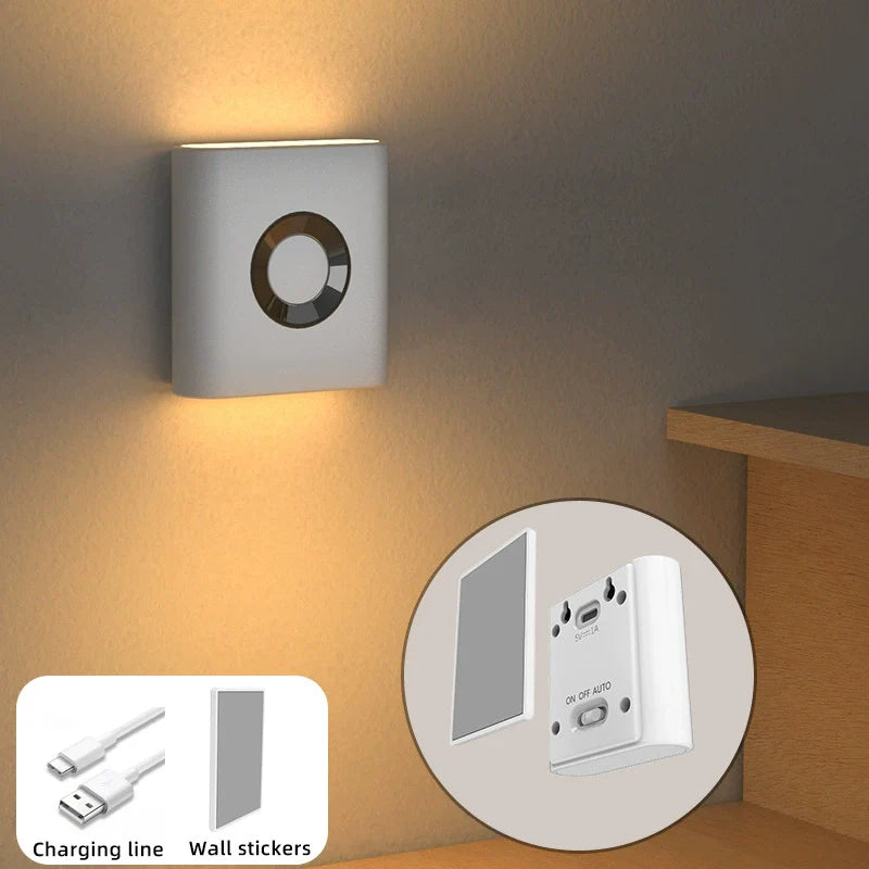 Éclairage mural automatique LED pour placard 
