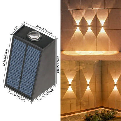Projecteur de sécurité extérieur à LED lumineux