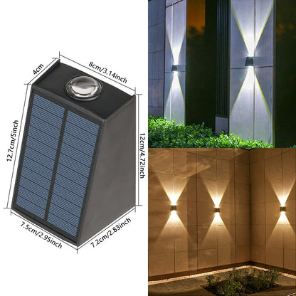 Projecteur de sécurité extérieur à LED lumineux