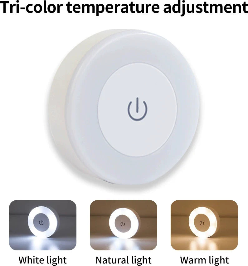 Lampe de chevet LED à intensité variable automatique 