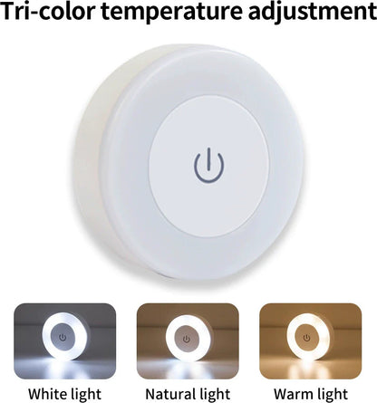 Lampe de chevet LED à intensité variable automatique 