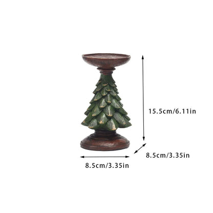 Fresh Pinecone Holiday Candle Holder Decoration - Halri