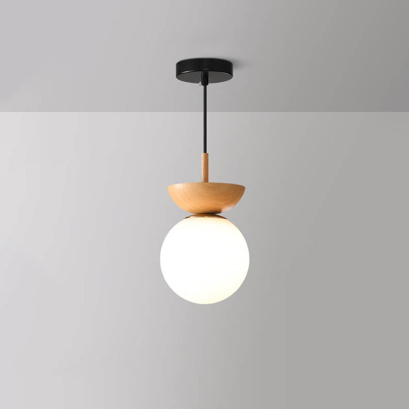 Plafonnier LED d'inspiration asiatique