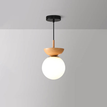 Plafonnier LED d'inspiration asiatique