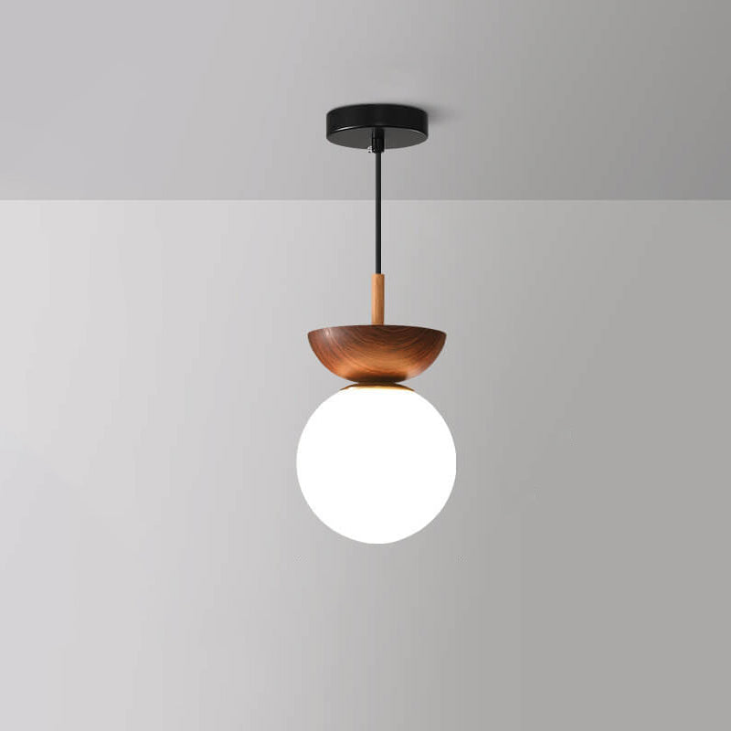 Plafonnier LED d'inspiration asiatique