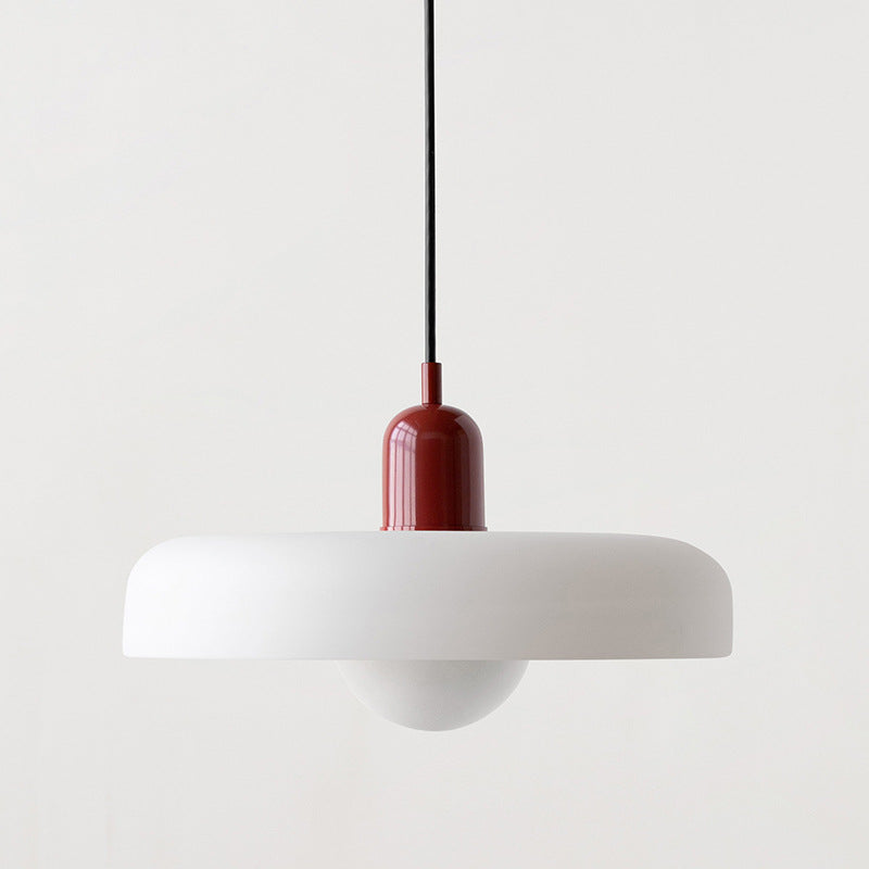 Suspension en verre vibrant au design moderne