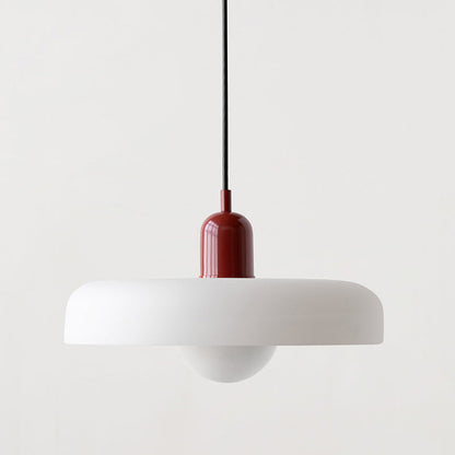 Suspension en verre vibrant au design moderne