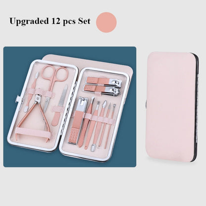 Kit de soin des ongles en acier inoxydable de qualité supérieure