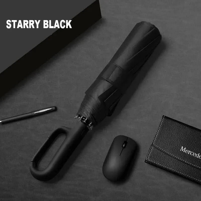 Parapluie compact imperméable et coupe-vent avec protection UV