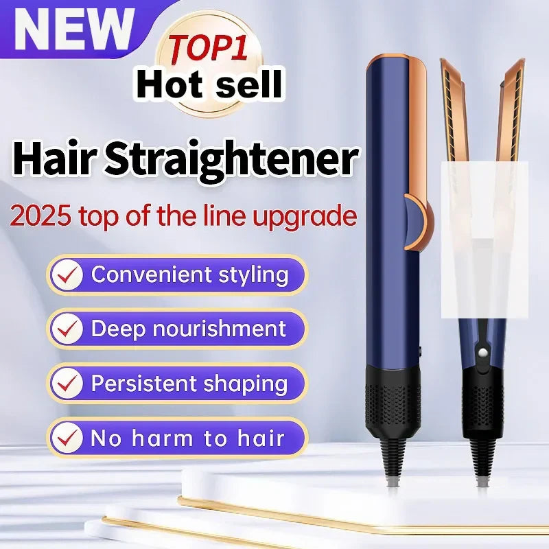 Lisseur et sèche-cheveux professionnel avec technologie ionique