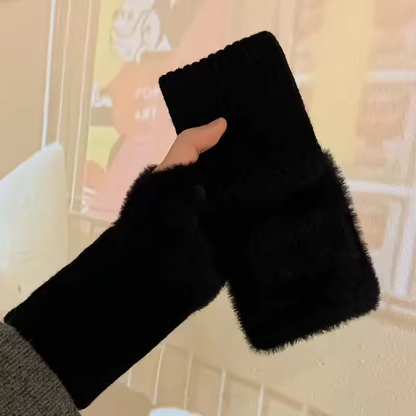 Gants en polaire unisexes confortables pour hommes et femmes