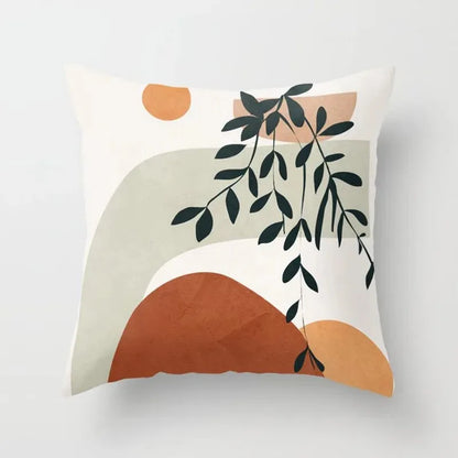 Housse de coussin douce à fleurs