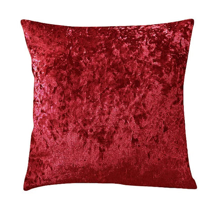 Coussin décoratif en velours peluche pour la maison et le salon