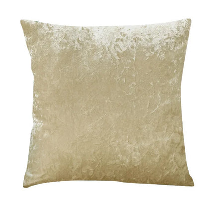 Coussin décoratif en velours peluche pour la maison et le salon